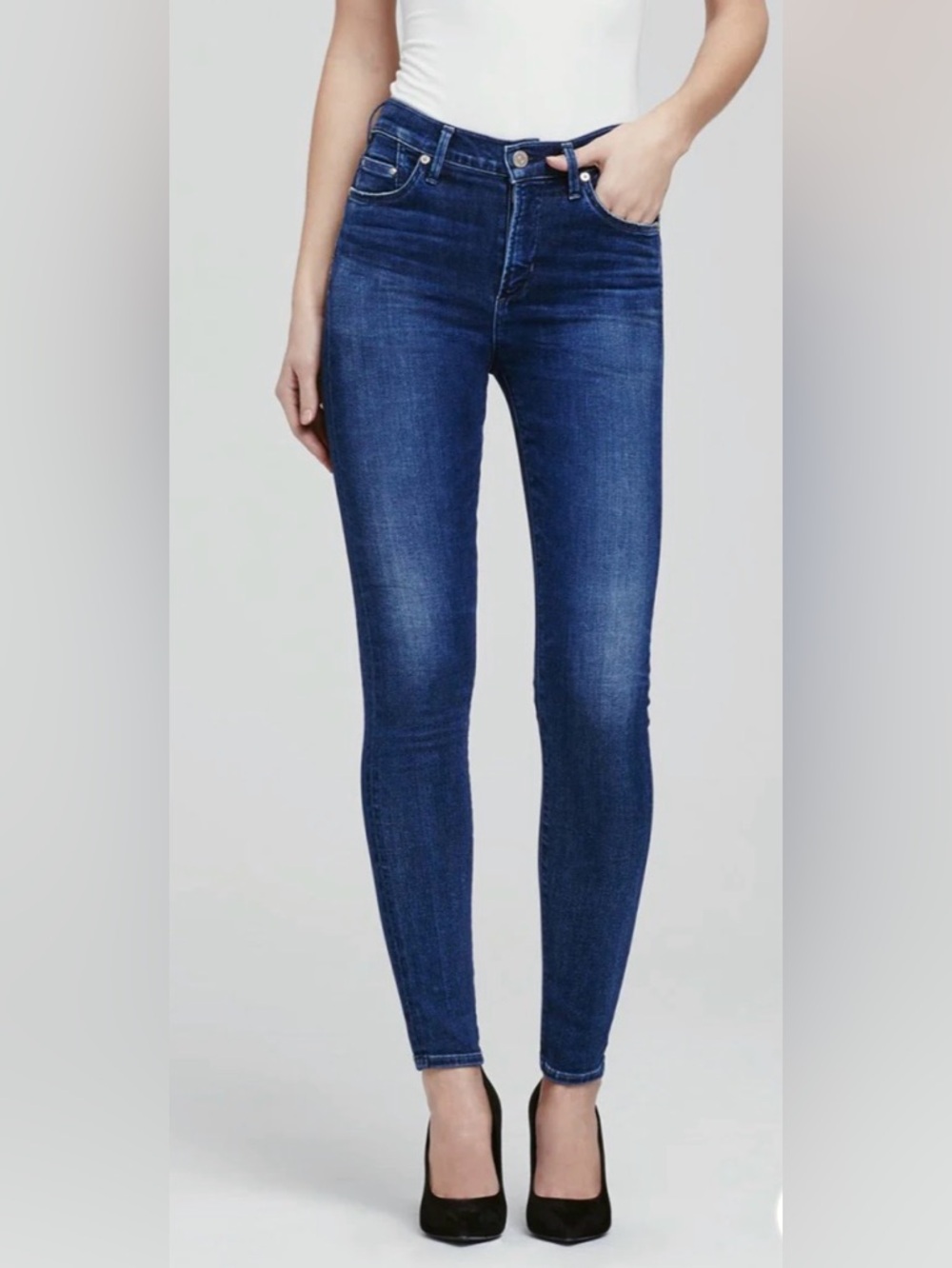 Citizens Of Humanity Soft Denim Skinny Jeans - 25